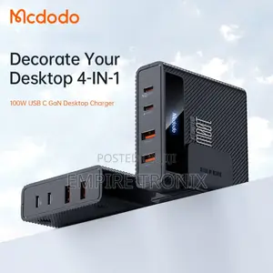 McDodo
CH-1801 Powigan 100W PD | 2 PD + 2 USB Fast Charging