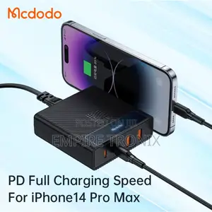 McDodo
CH-1801 Powigan 100W PD | 2 PD + 2 USB Fast Charging
