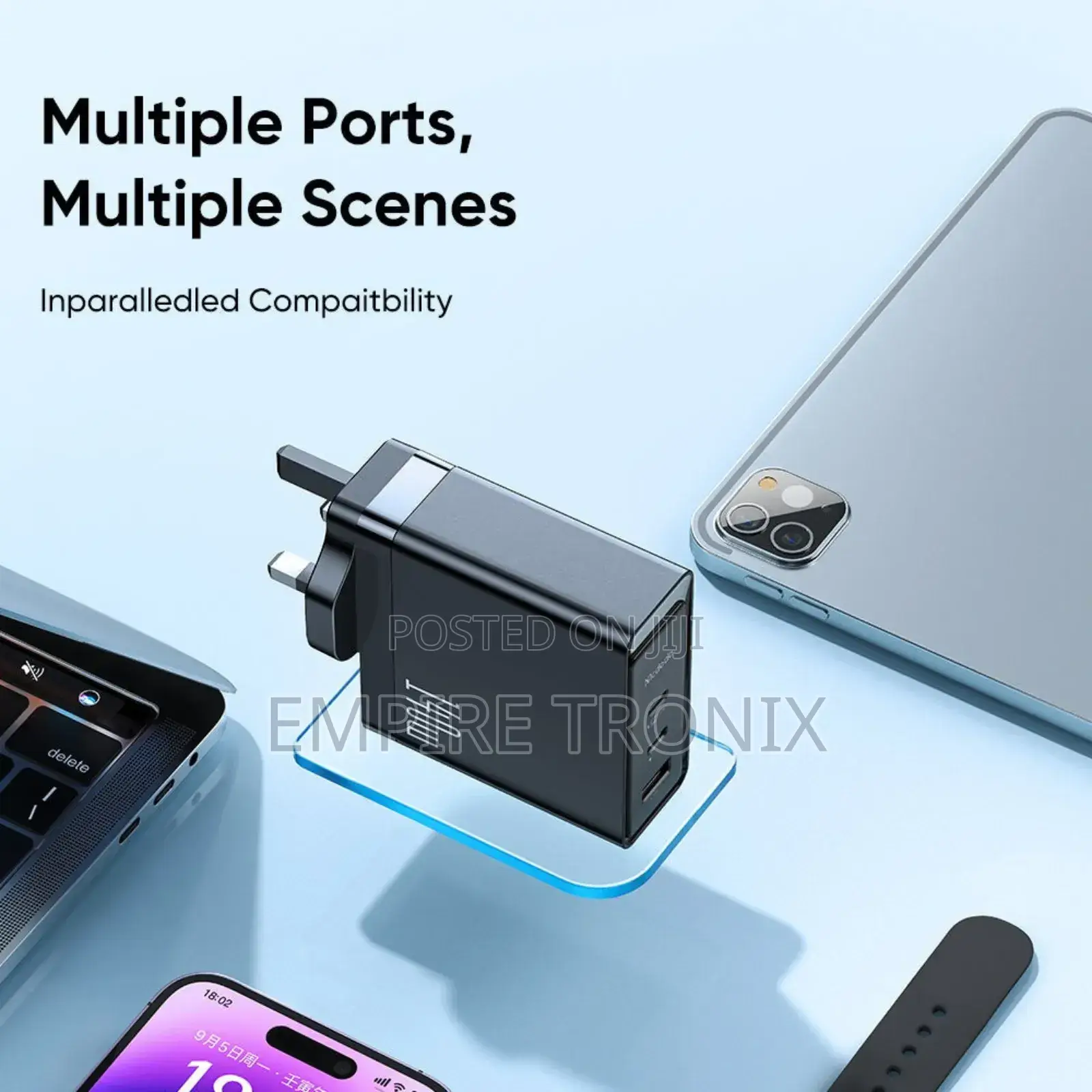 McDodo CH-2901 140W Gan 5 Pro Dual Type-C + USB Fast Charger