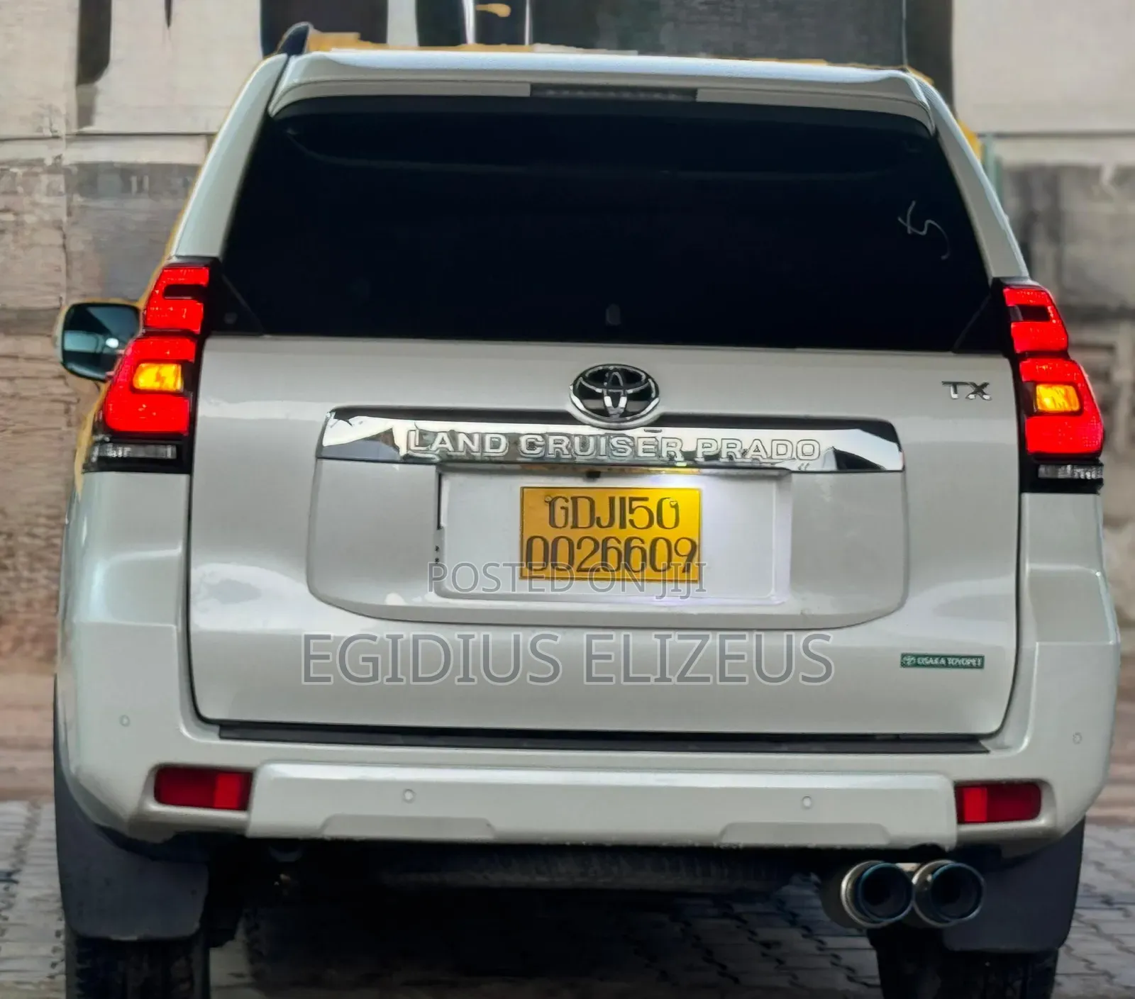 Toyota Land Cruiser Prado 2018 White