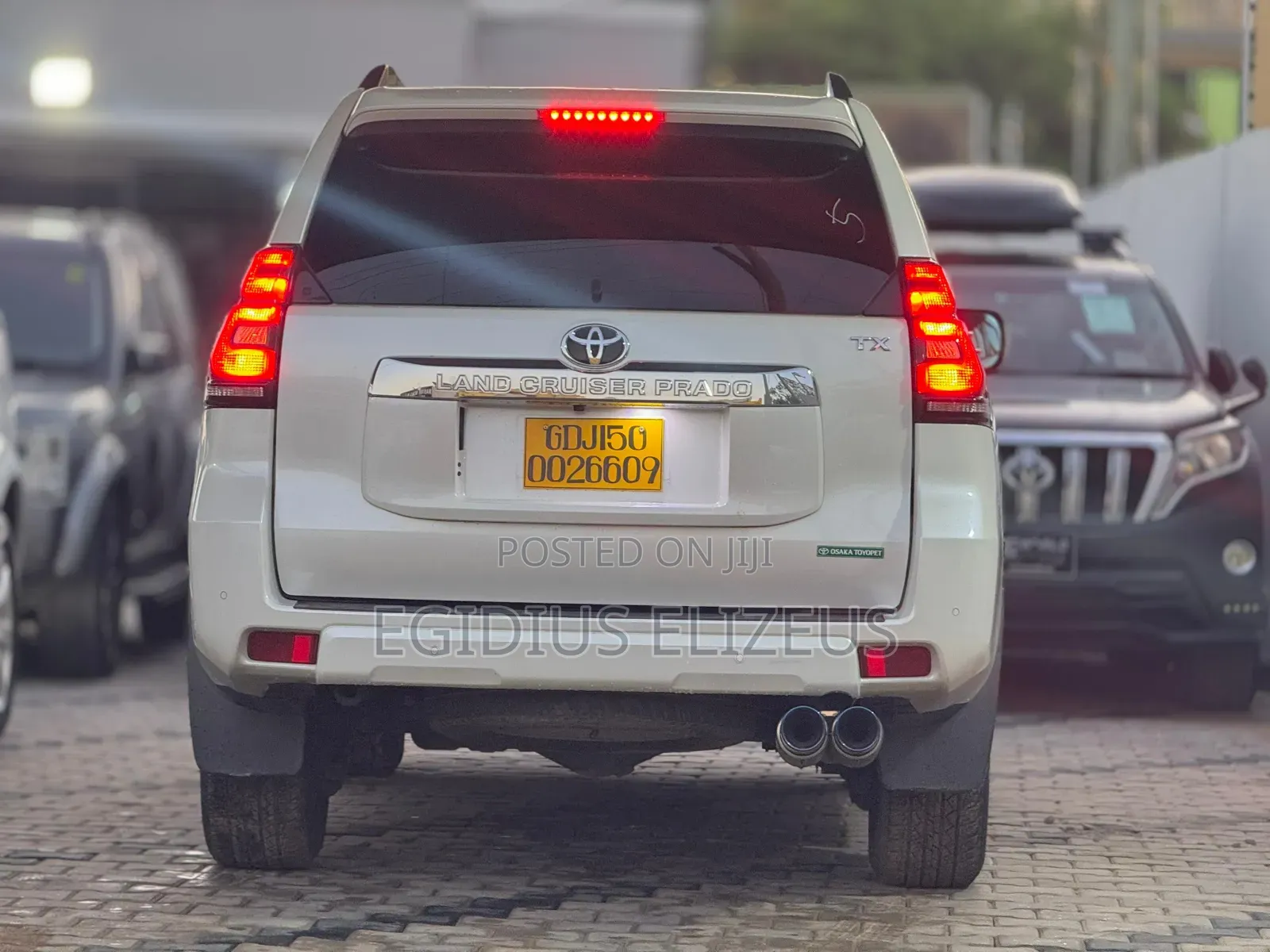 Toyota Land Cruiser Prado 2018 White
