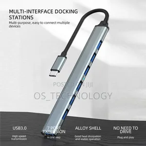 Original 7 in 1 Type C to USB Multiple Port