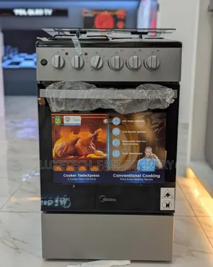 Midea Cooker 3 Gas 1 Electric Plate Oven Electric 50×55cm