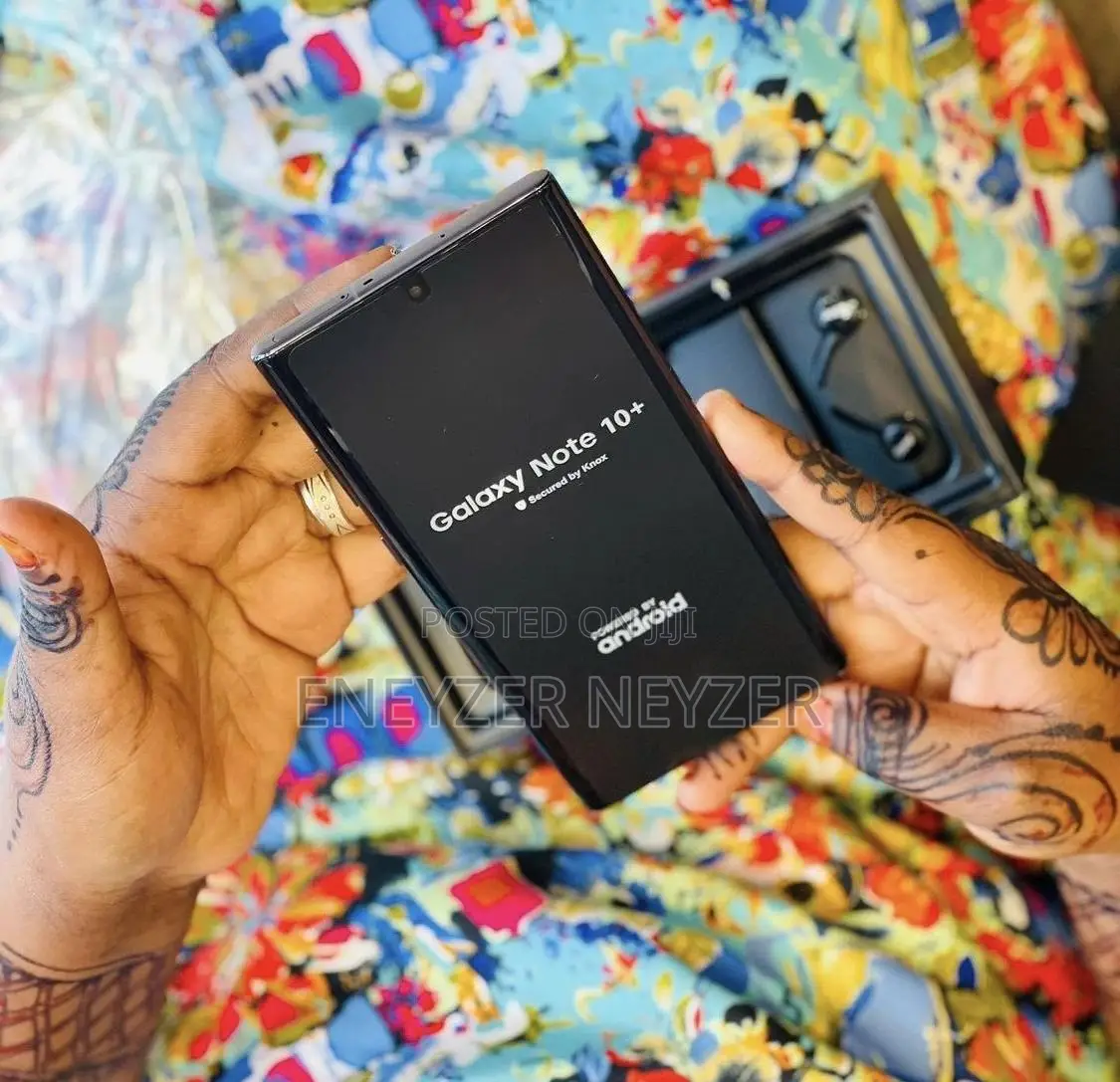 New Samsung Galaxy Note 10 Plus 256 GB Black