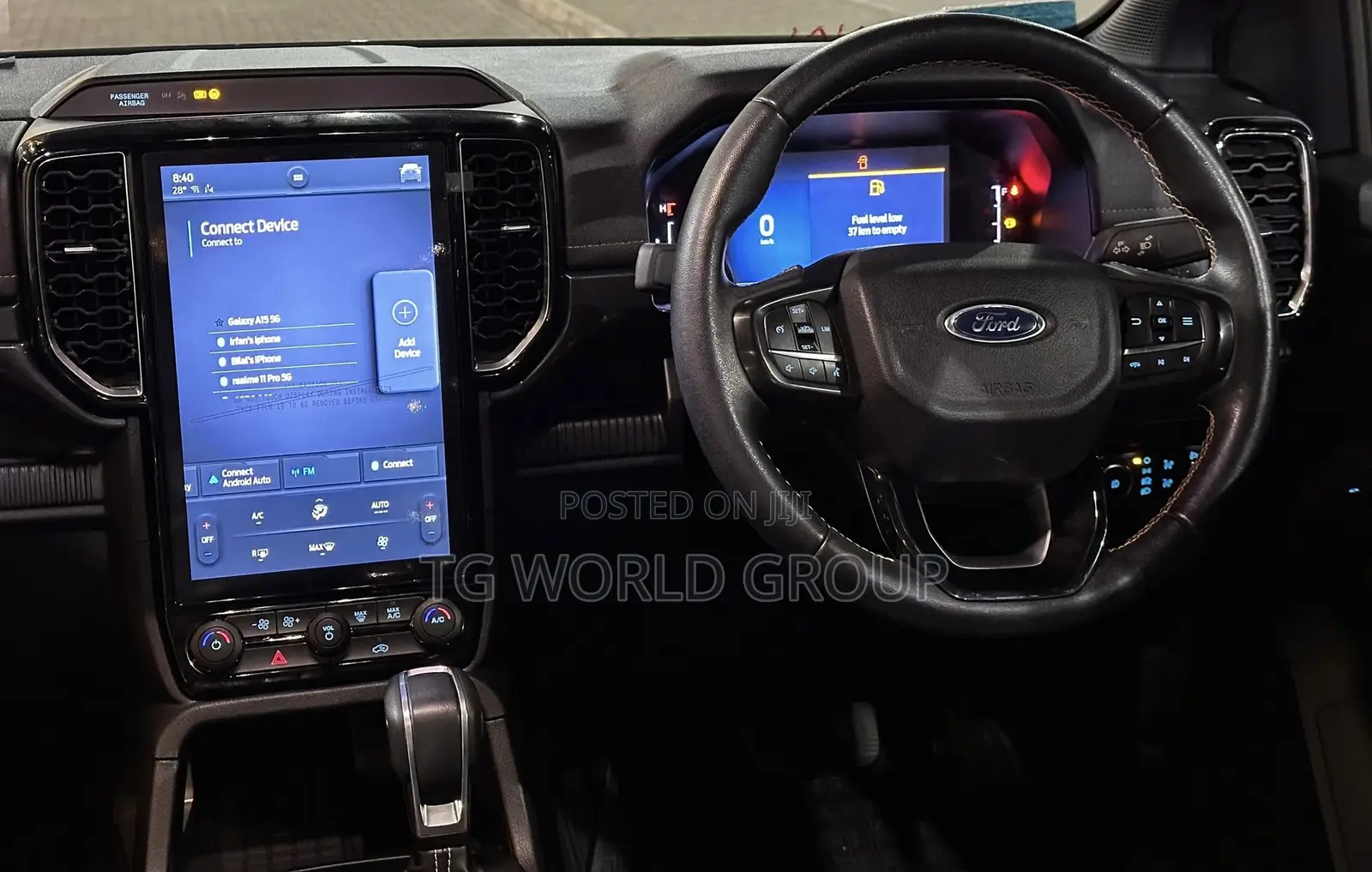 New Ford Ranger Wildtrak 2023 Black