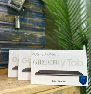 New Samsung Galaxy Tab A7 Lite 32 GB Black