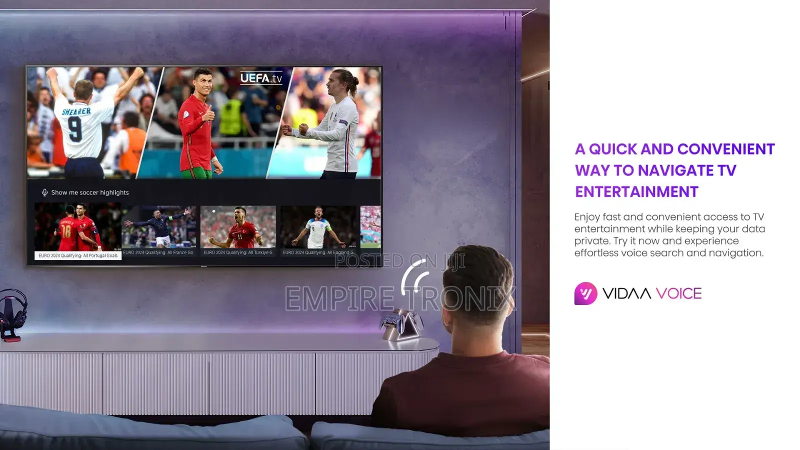 Hisense 55U6N Pro Mini-Led Uled Vidaa Smart TV