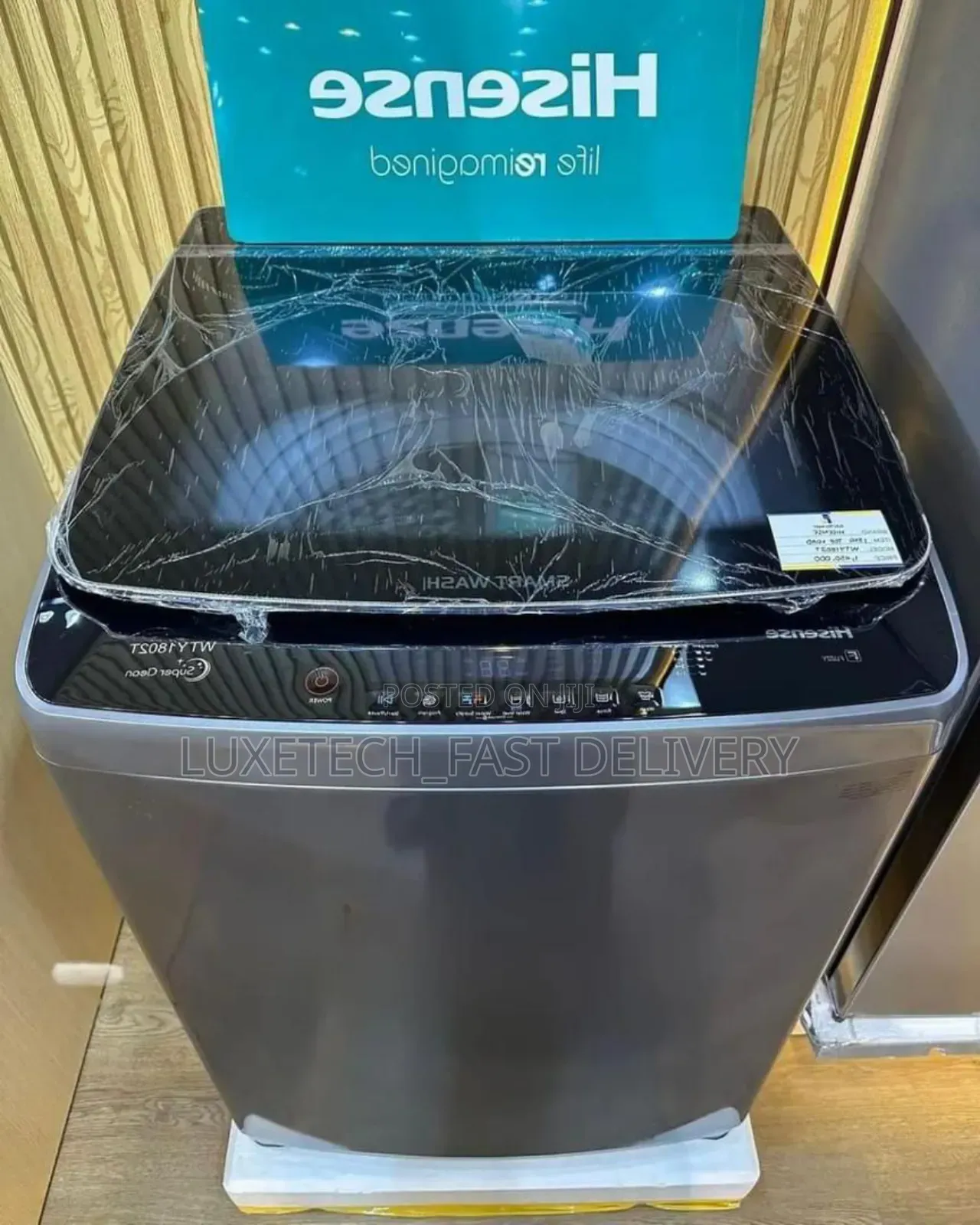 Hisense Automatic Washing Machine 8kg Top Load
