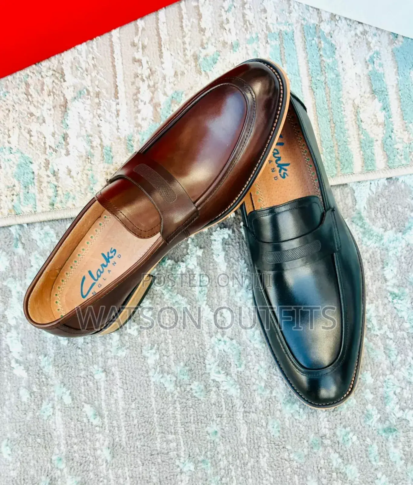 Clarks Leather Shoes New Original