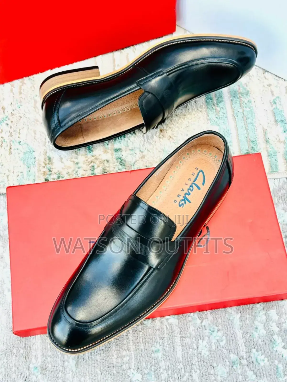 Clarks Leather Shoes New Original