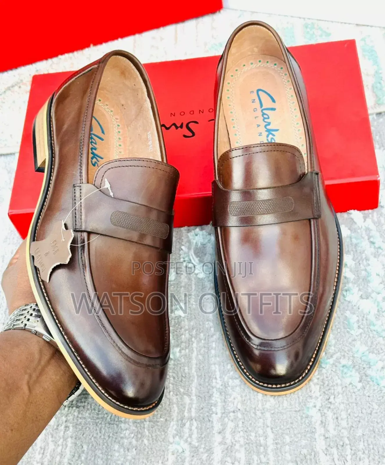 Clarks Leather Shoes New Original
