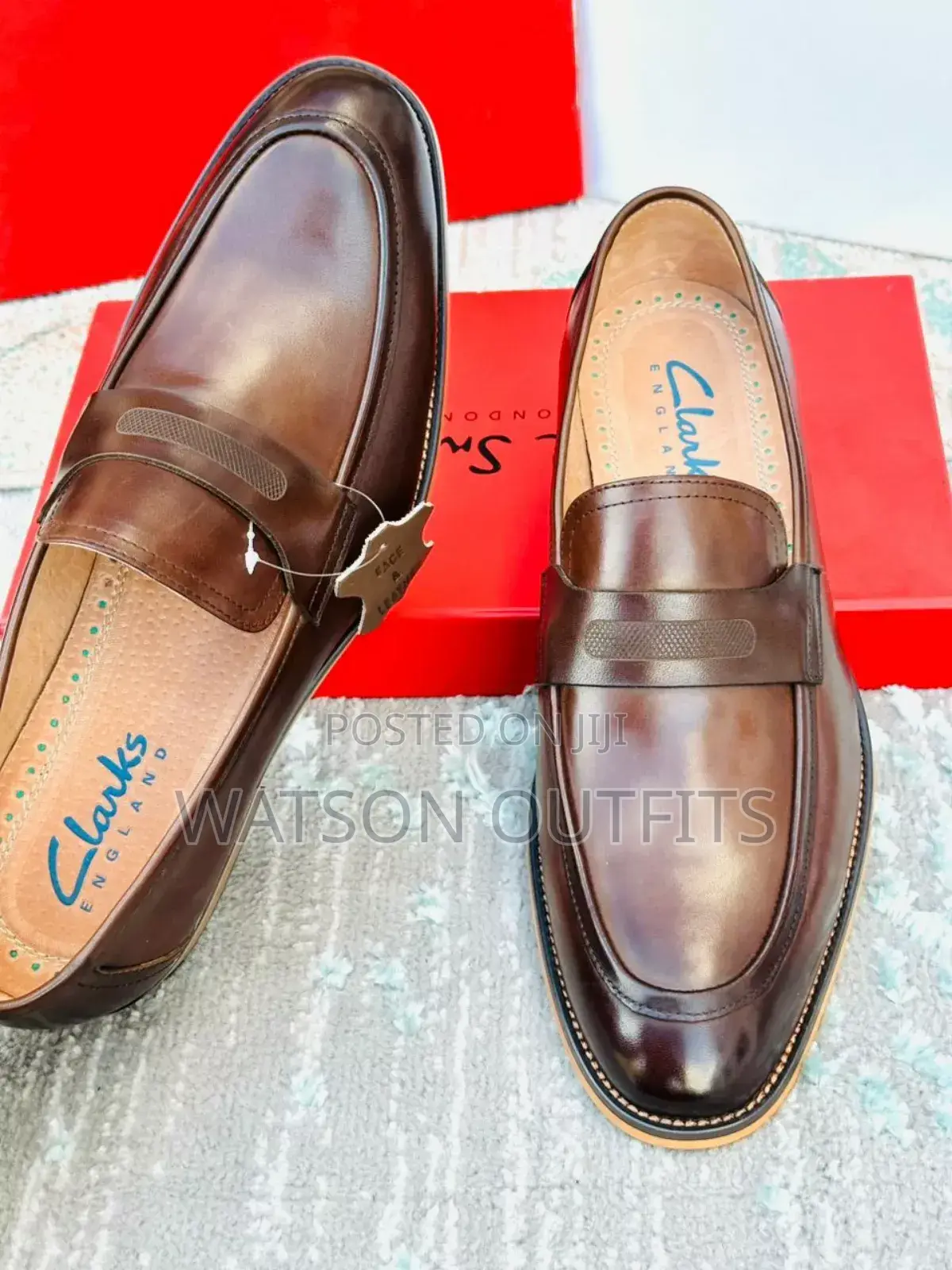 Clarks Leather Shoes New Original