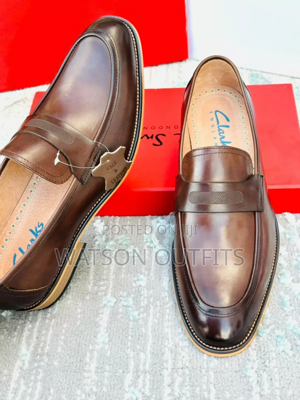 Clarks Leather Shoes New Original