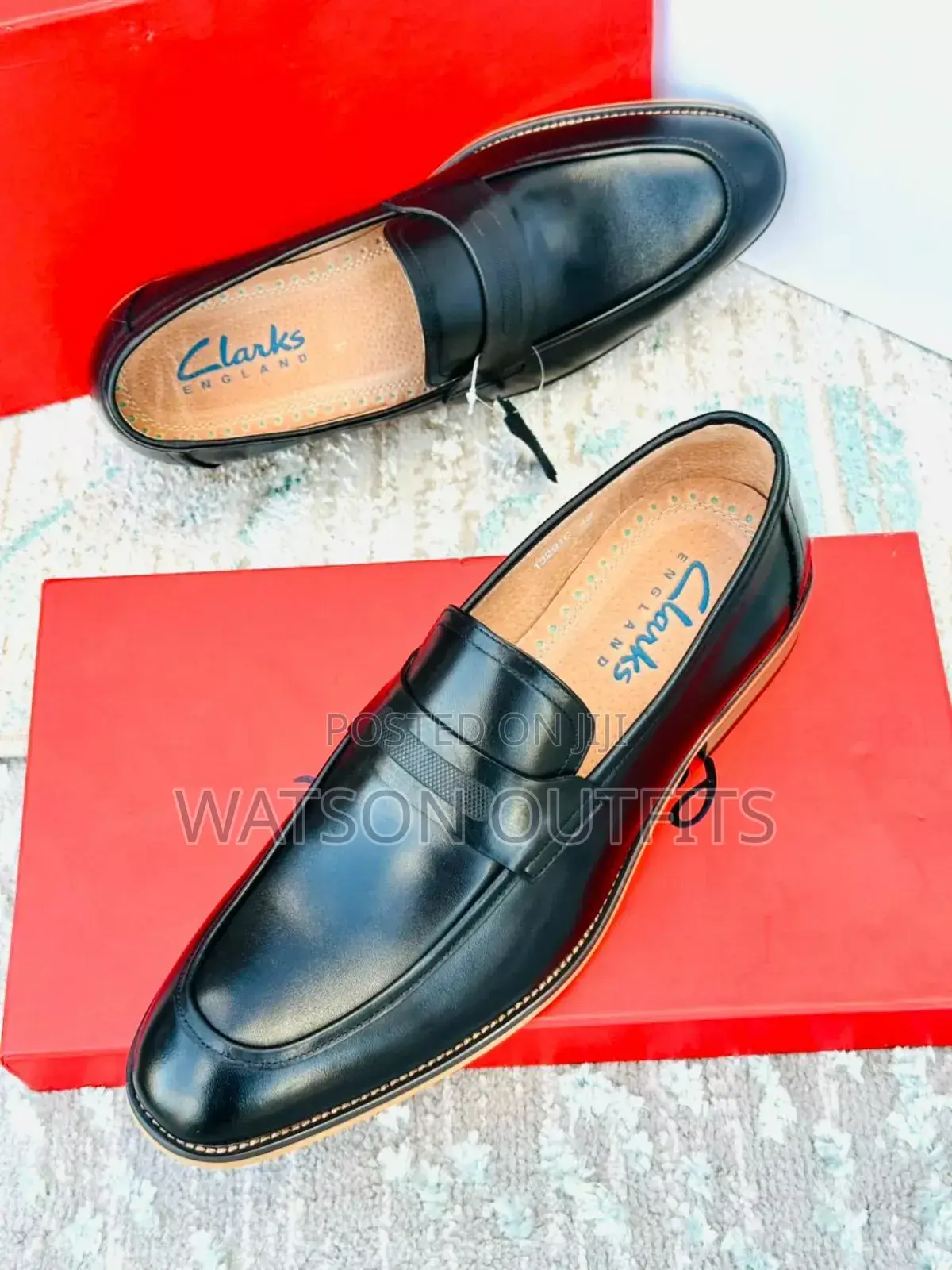 Clarks Leather Shoes New Original
