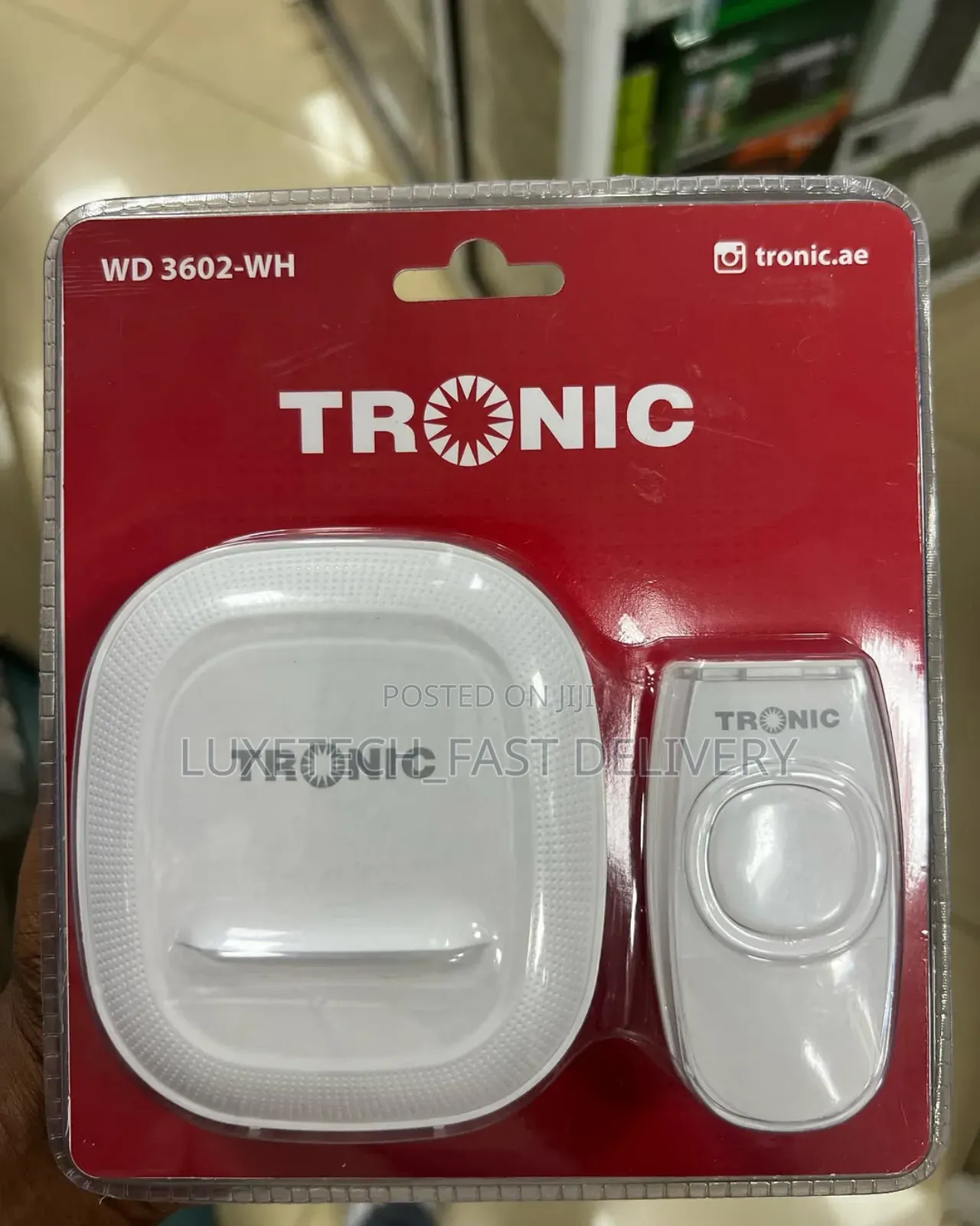 Tronic Wireless Doorbell WD 3602-Wh