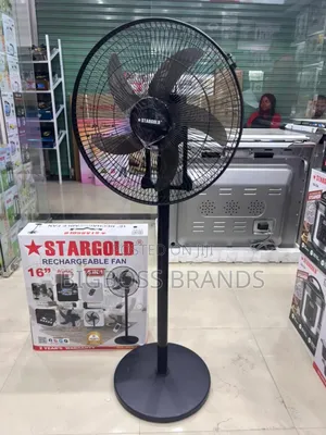 Star Gold Rechargeable Fan 16