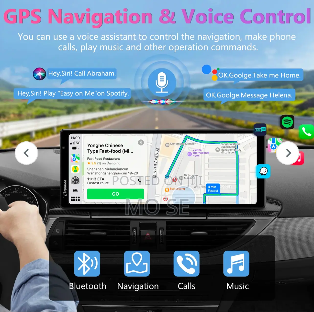 Apple Carplay Android Auto (Wireless)