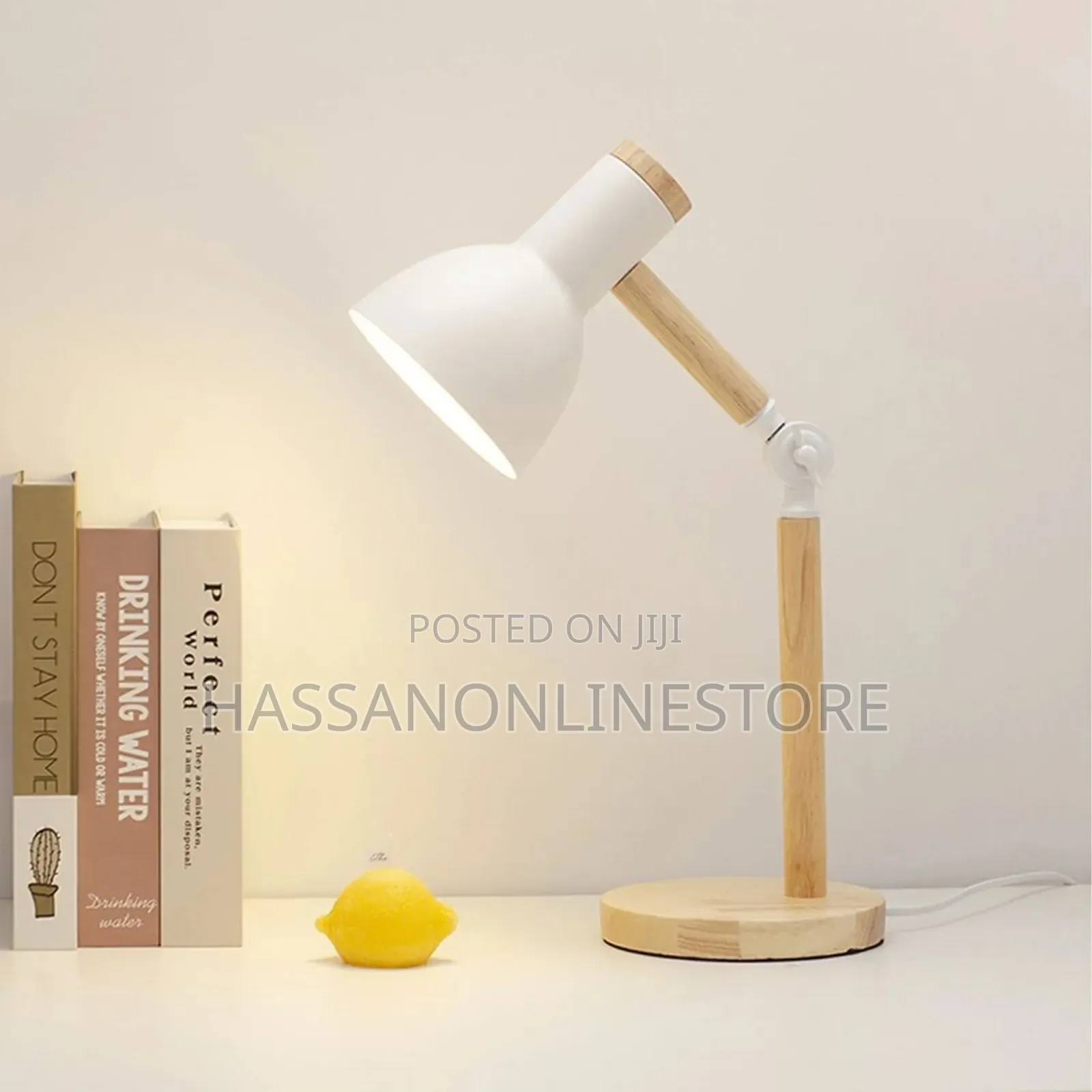 Nordic Wooden Art Iron Led Folding Desk Lamp