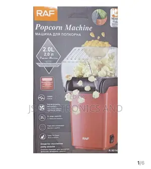 RAF, Popcorn Machine Maker Watts 1200 Unaweza Kutembea Nayo
