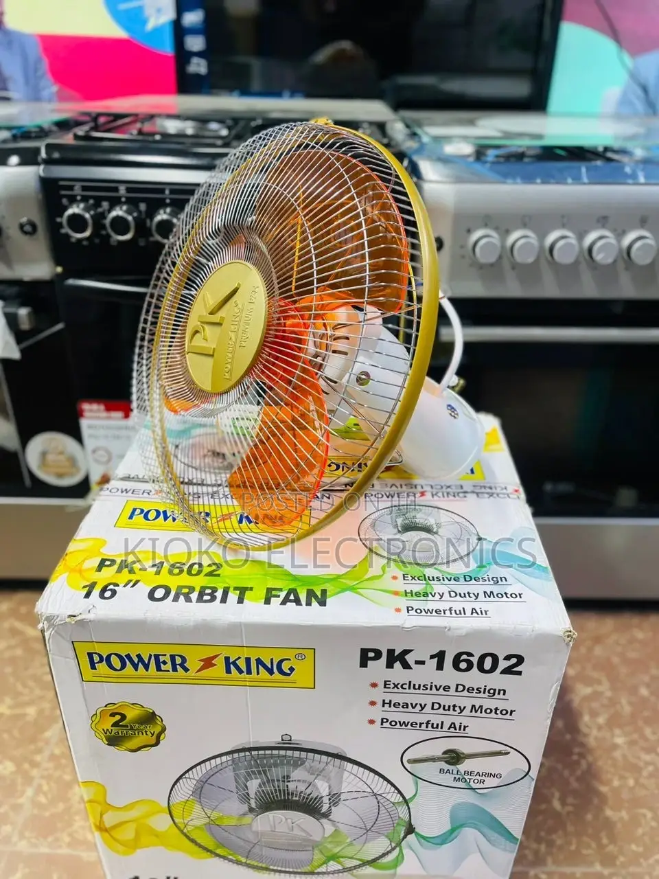 *Power King Orbit 16"
