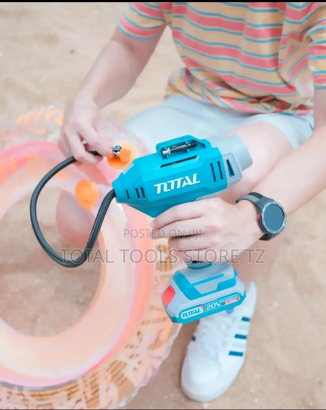 Total Air Compressor Auto - 7 / Cordless Lithium Ion