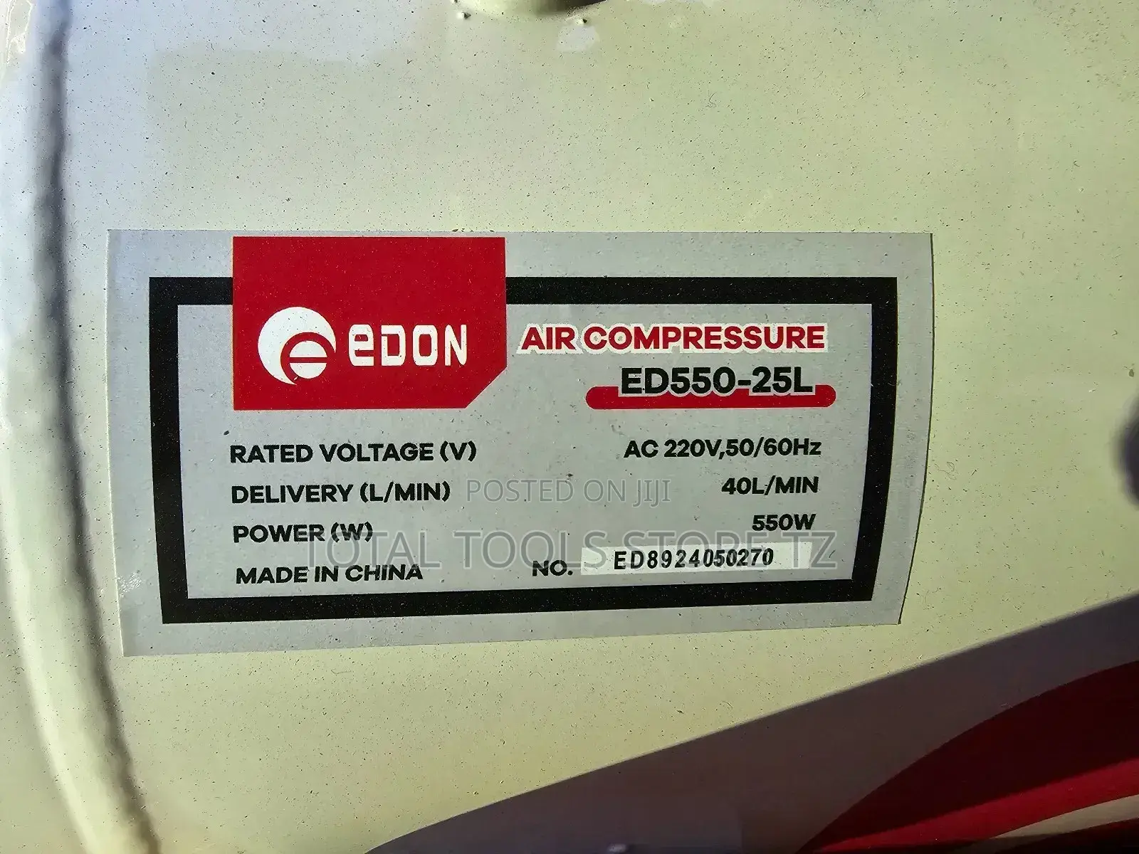 Edon Silent Air Compressor 25L