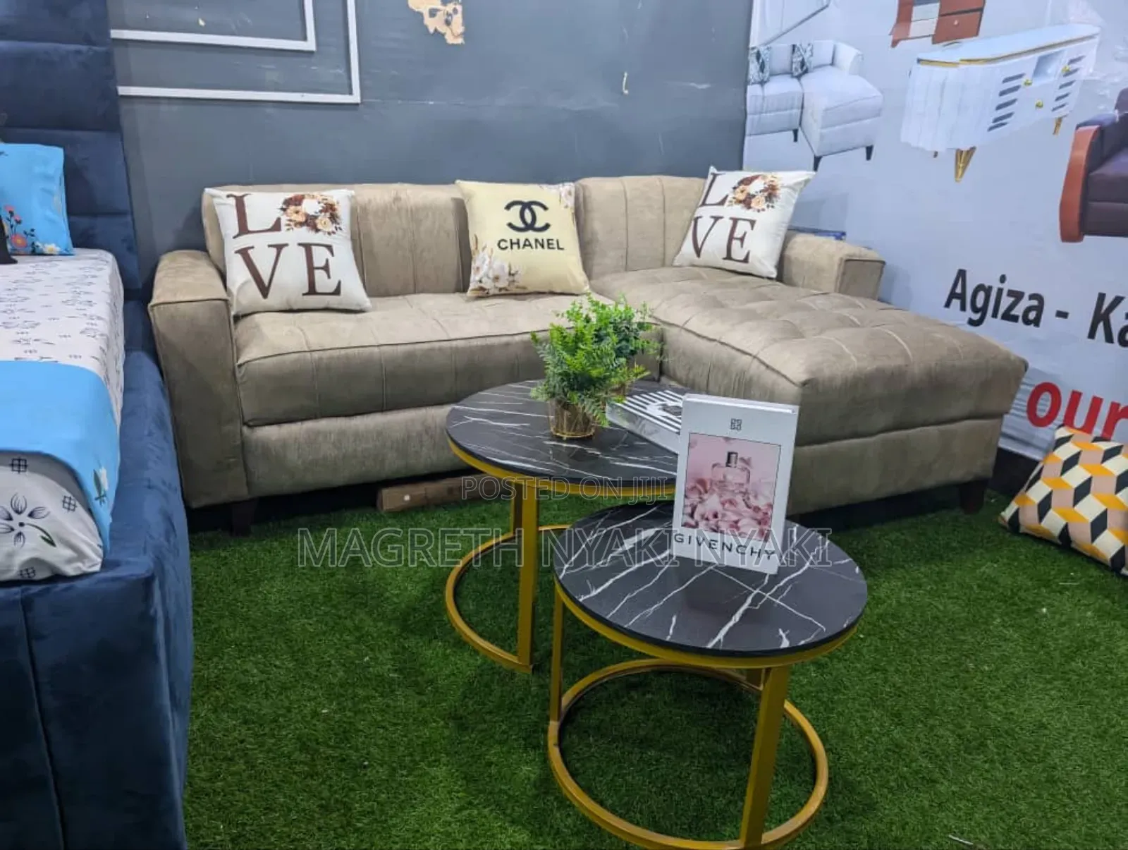 Sofa Set Mpya Shape L