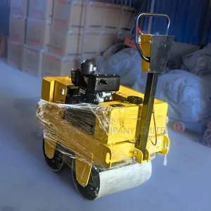 Pedestrian Roller Double Drum