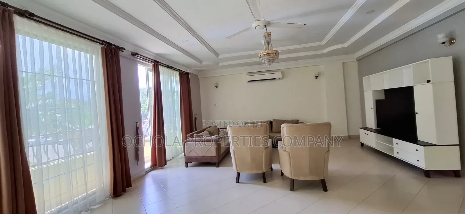Furnished 3bdrm Apartment in Masaki for rent
