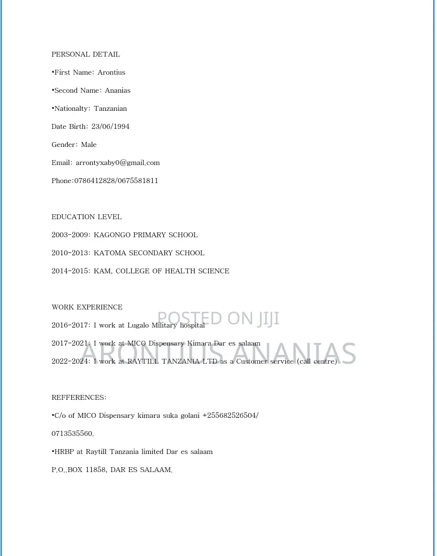 Selling and Service Personel