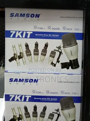 SAMSON AUDIO 7 KIT( Dynamic Drum Mic System)