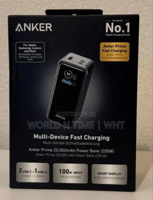 Anker A1336011 Powerbank 735 Powercore 20000 200wpd