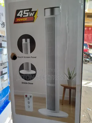 Homebase Tower Fan With Remote Control