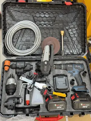 5 in 1 Combo Kits Toolbox Set Cordless