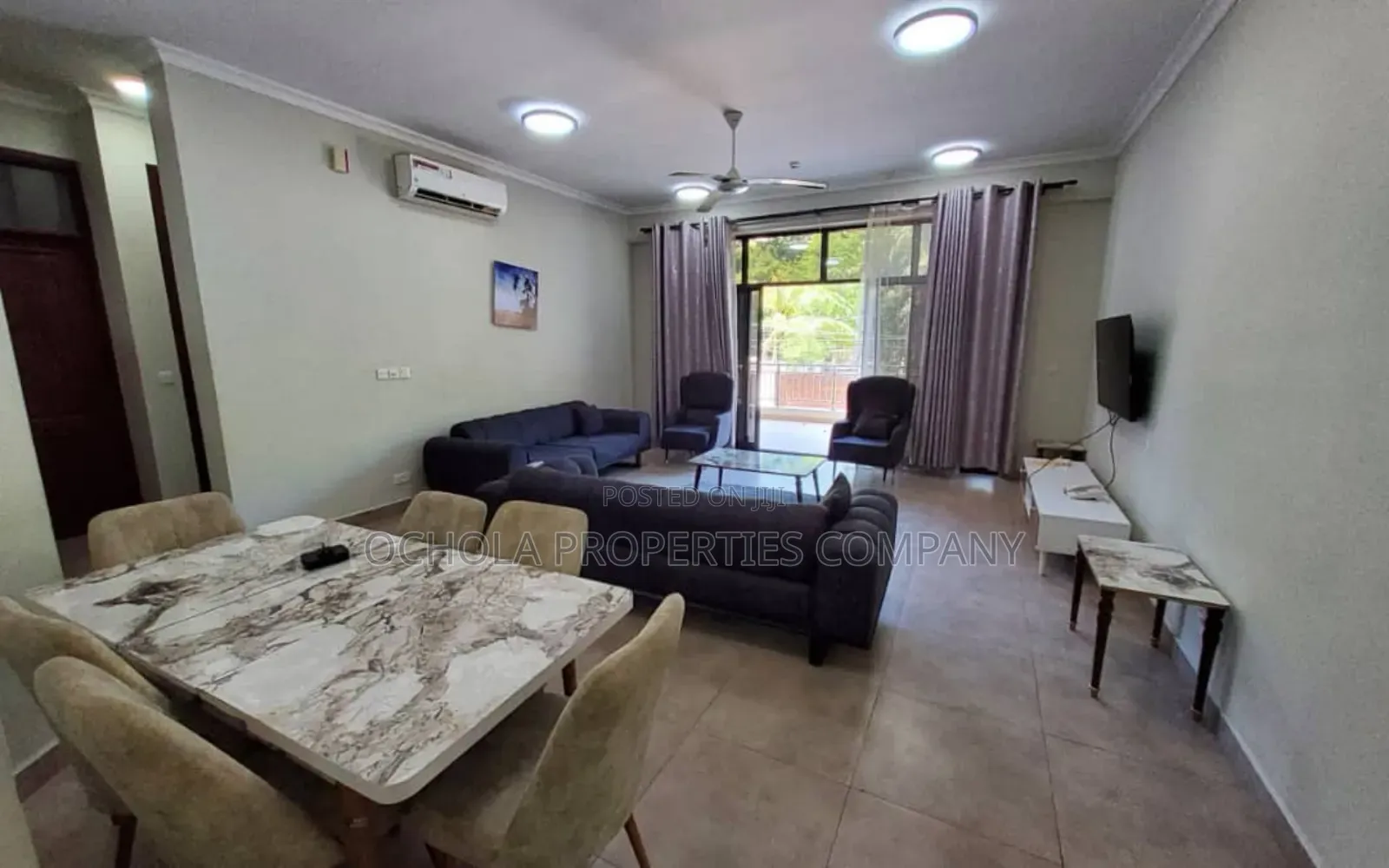 Furnished 3bdrm Apartment in Mikocheni for rent
