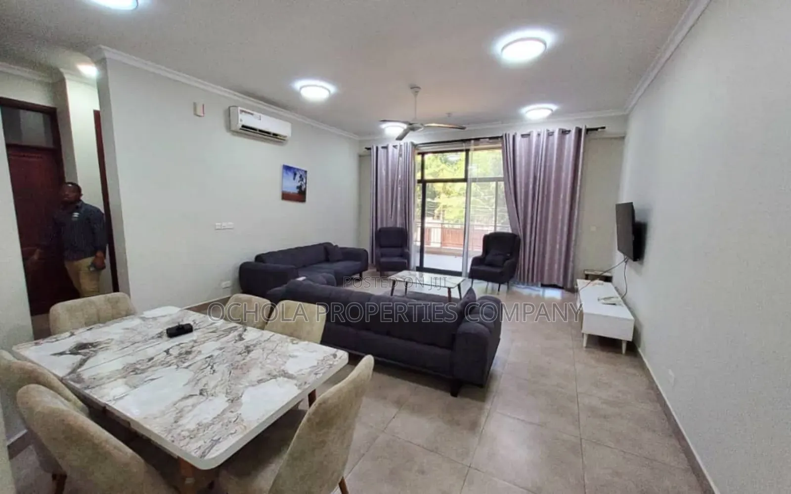 Furnished 3bdrm Apartment in Mikocheni for rent