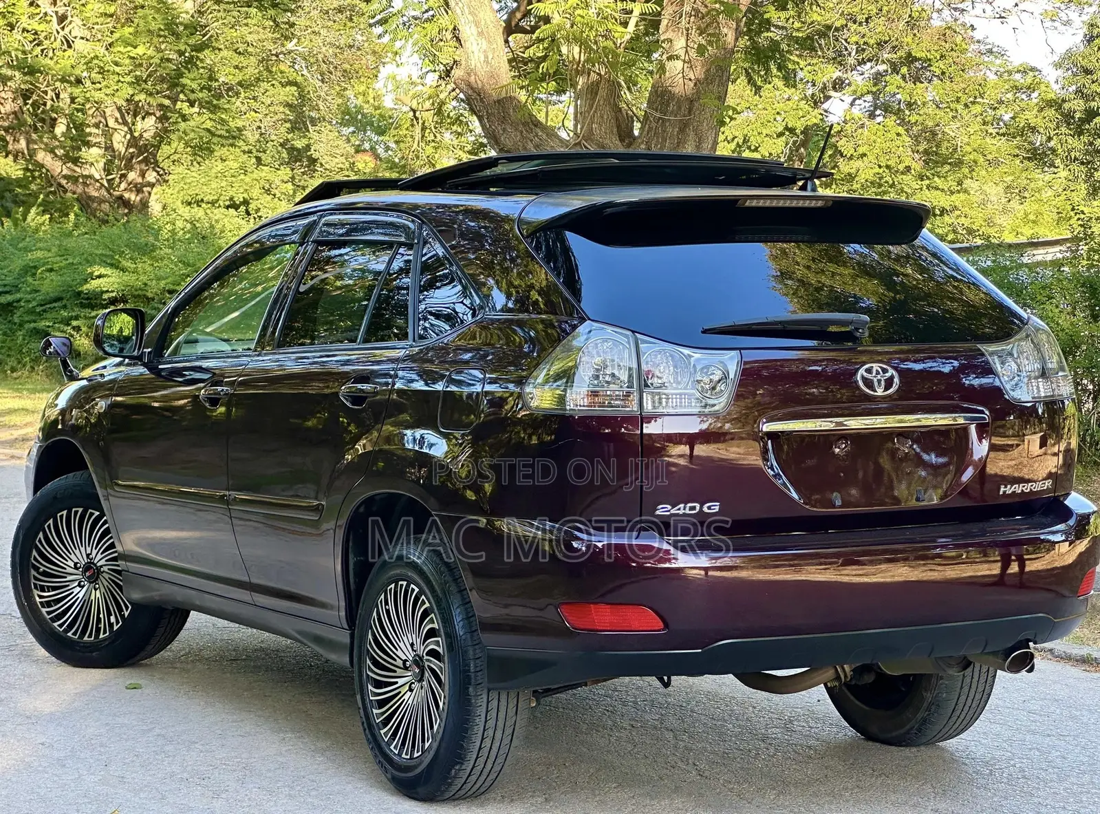 Toyota Harrier 2.4 2005 Burgundy