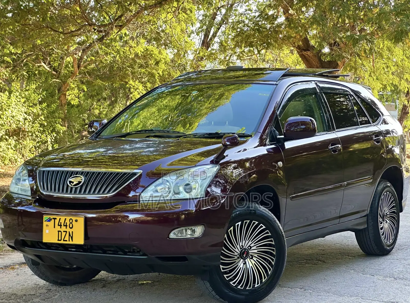 Toyota Harrier 2.4 2005 Burgundy