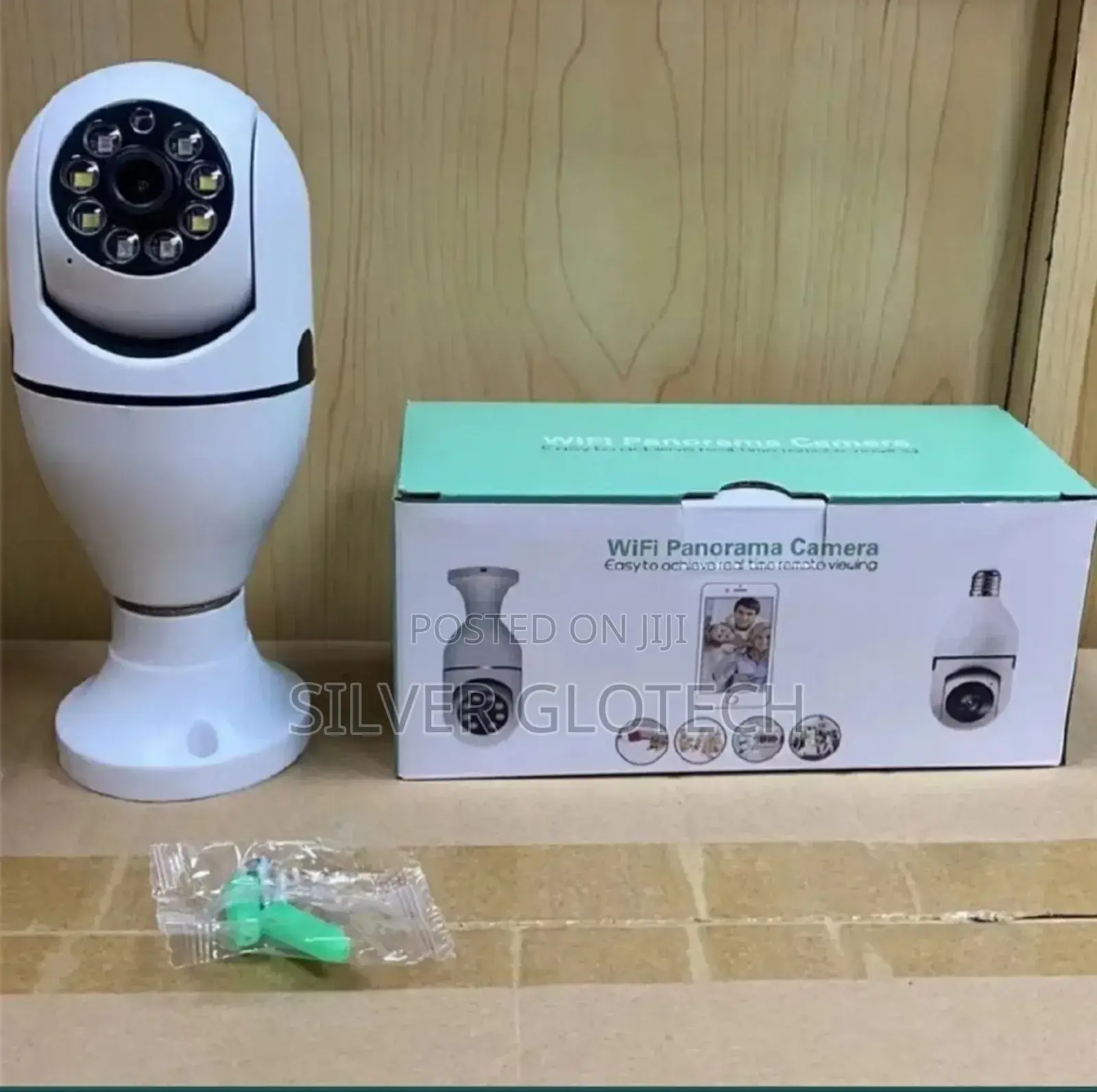 CCTV Bulb Camera Unaunga Na Simu Kisha Unaona Matukio Yote