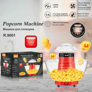 RAF R.9001 Electric Popcorn Maker Portable Popcorn Maker