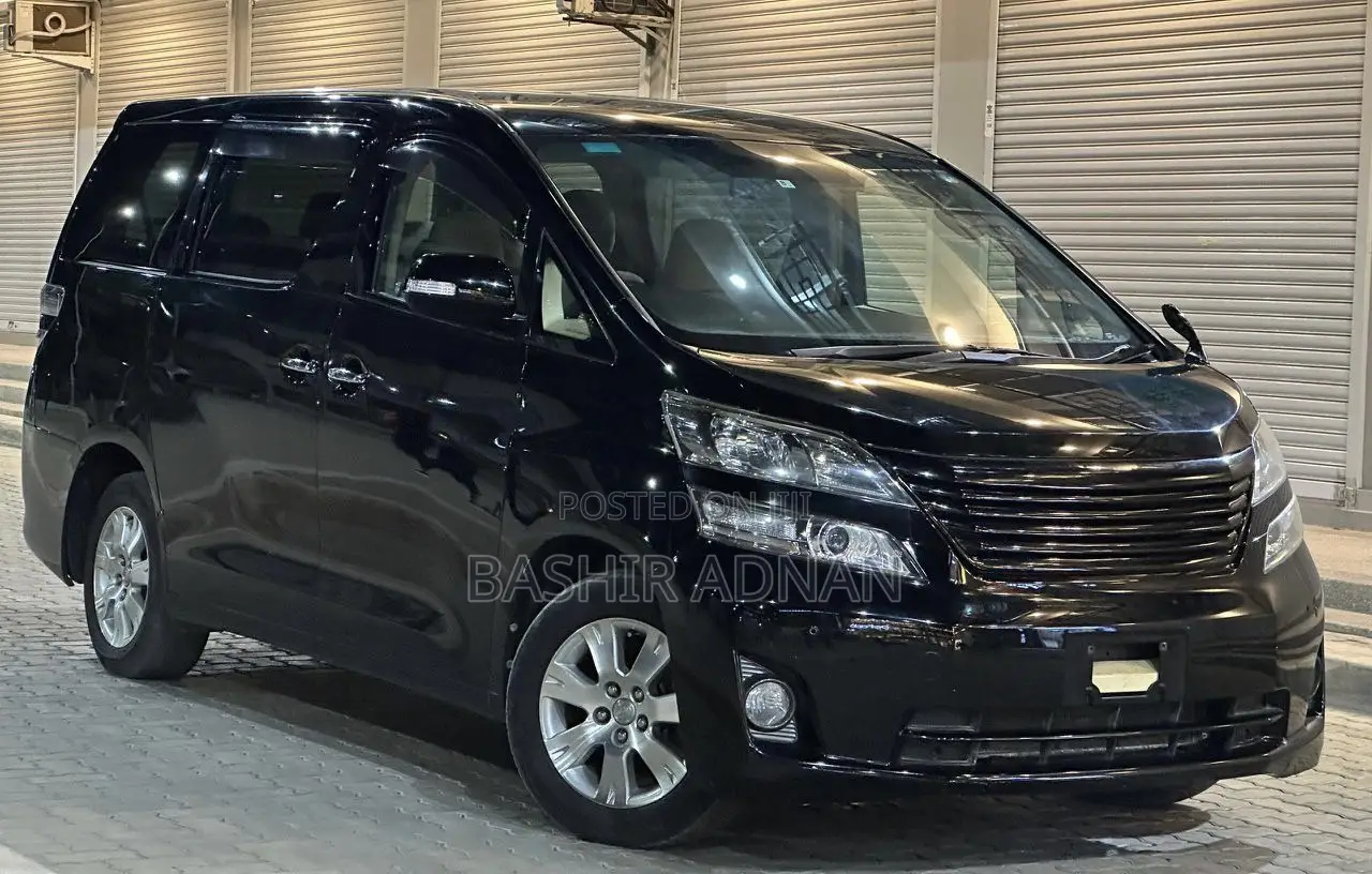 Toyota Vellfire 2008 Black