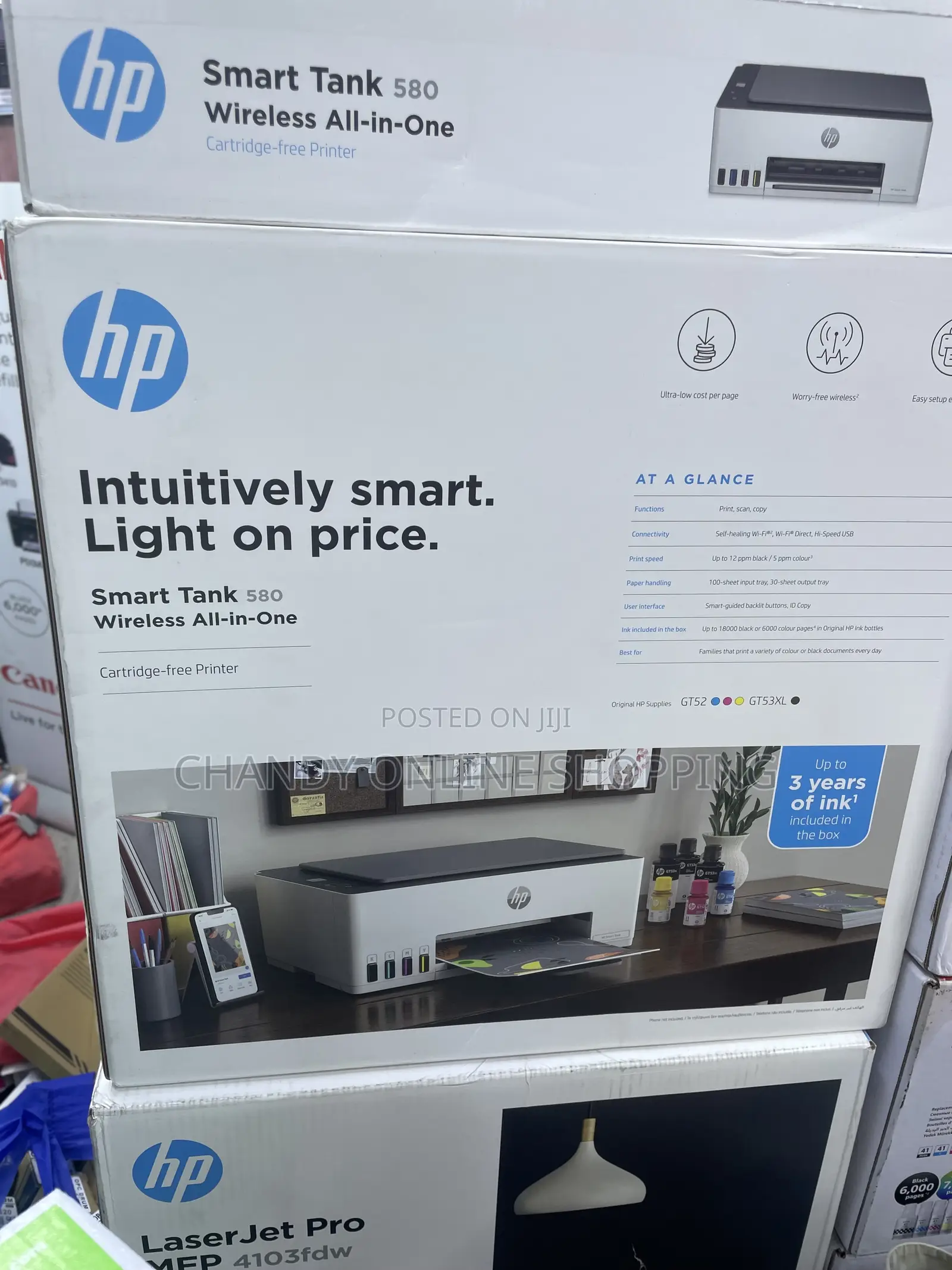 HP Smart Tank 580 All-in-One Printer Can Print ID’S