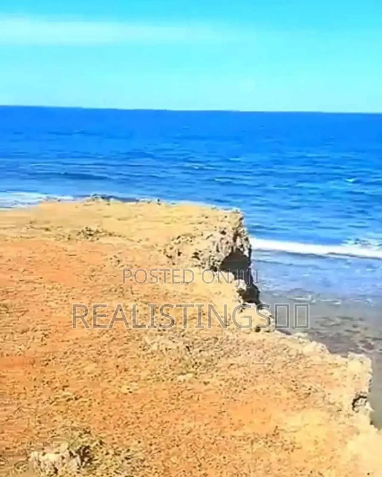 Kigamboni: Ocean Front Commercial Beach Plot for Sale - Dar