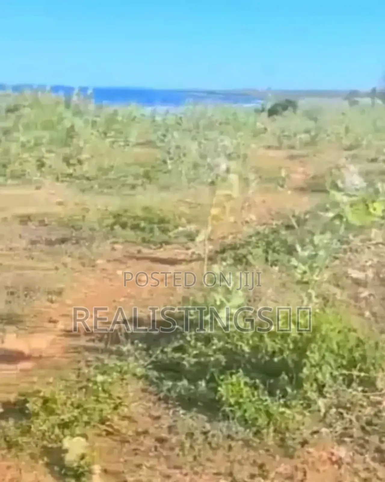 Kigamboni: Ocean Front Commercial Beach Plot for Sale - Dar