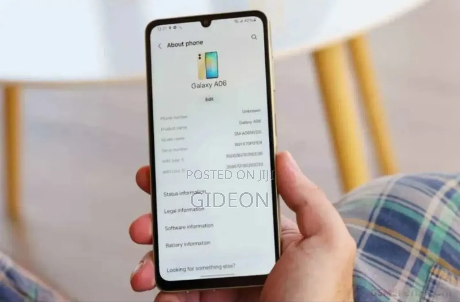 New Samsung Galaxy A06 64 GB Blue