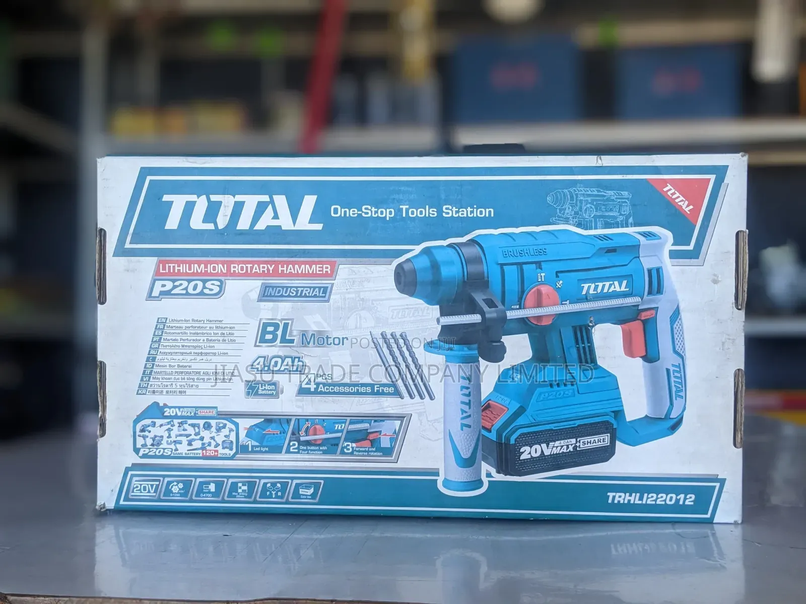 Rotary Hammer 20V, Total Brand