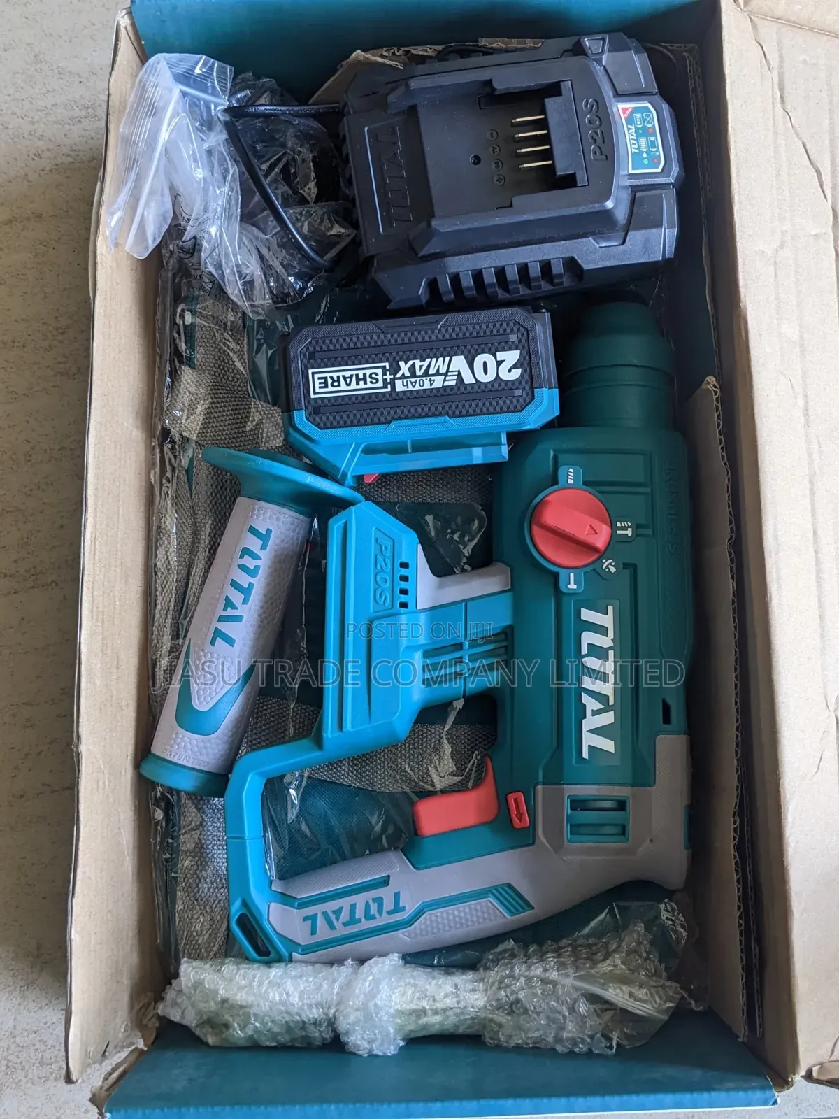 Rotary Hammer 20V, Total Brand