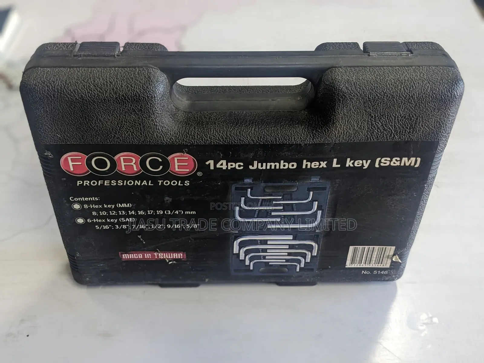 Hexagon Wrench: 14pc L Key (S M) - Force Professional Tools
