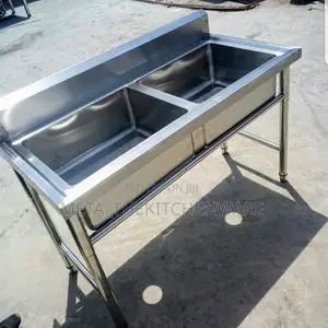 Commercial Double Bowl Sink