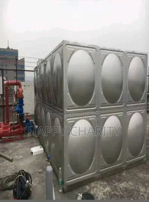 Stainless Steel Tank Squared Shape